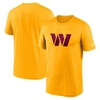 NIKE NIKE GOLD WASHINGTON COMMANDERS ESSENTIAL LEGEND T-SHIRT