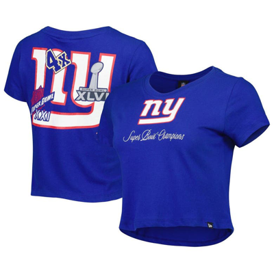 New Era Royal New York Giants Historic Champs T-shirt