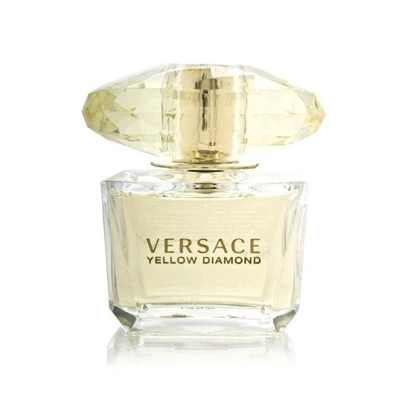 Versace Yellow Diamond By  Edt Spray 3.0 oz (tester) In Orange / Yellow