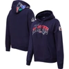 PRO STANDARD PRO STANDARD NAVY NEW ENGLAND PATRIOTS LOCAL PATCH PULLOVER HOODIE