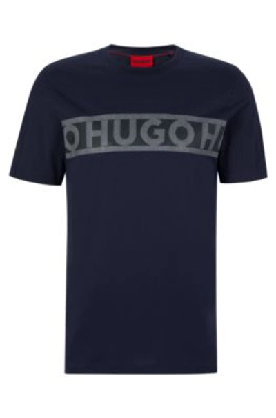 送料込★Hugo Boss★Tape Logo Tシャツ Hugo | Logo Tape T-Shirt | Regular Fit T-Shirts