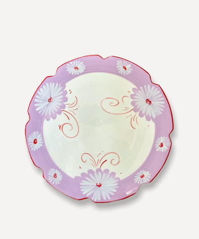 Vaisselle Bon Appetit Large Serving Plate In Lilac