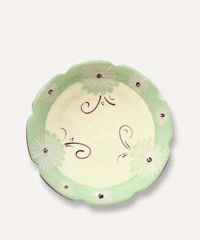 Vaisselle Bon Appetit Large Serving Plate In Green