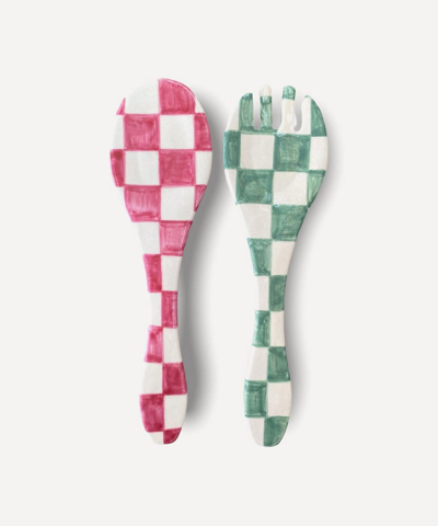Vaisselle Yummy Serving Utensils Set In Multi-coloured