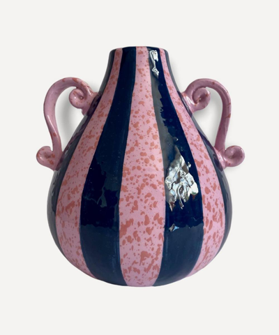 Vaisselle Amphora Vase In Multi-coloured