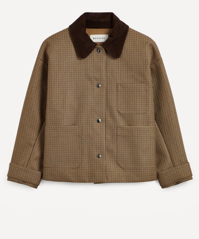 Masscob Banf Jacket In Walnut
