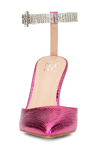 New York And Company Women's Mallory Heel Sandals Women's Shoes In Pink