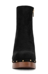 New York And Company Womens Zipper Manmade Ankle Boots In Black