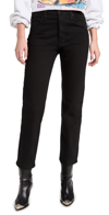 Mother The Tomcat High Rise Ankle Straight Jeans In Lasting Impression