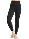 Bare Cable Knit Seamless Leggings In Black