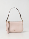 Michael Kors Michael  Jet Set Bag In Textured Leather In Orchid