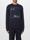Armani Exchange Sweatshirt  Men In Navy