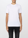 Emporio Armani Round Neck Short-sleeved T-shirt In White