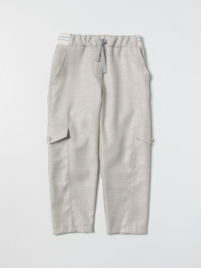 Eleventy Trousers  Kids In Beige