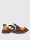 Camper Walden Patent Leather Penny Loafer In Multicolor
