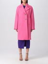 Pinko Coats Fuchsia In Cyclamen