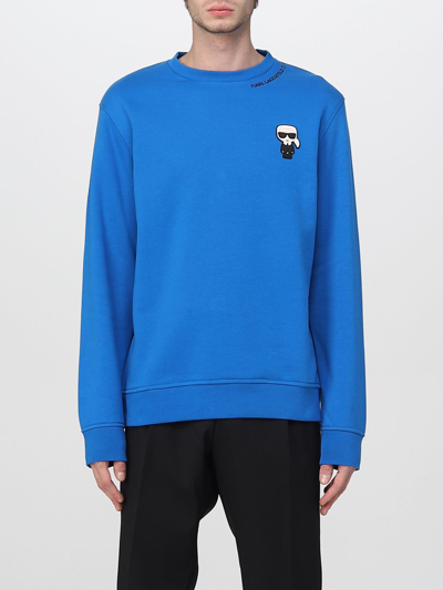 Karl Lagerfeld Sweatshirt  Men In Blue