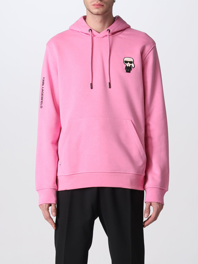 Karl Lagerfeld Sweatshirt  Men In Pink