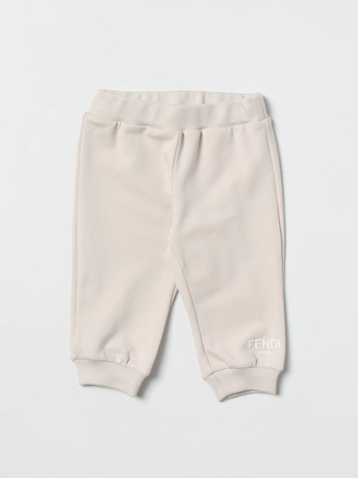 Fendi Babies' Trousers  Kids Kids In Beige