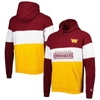 New Era Men's  Gold Washington Commanders Colorblock Current Pullover Hoodie In Gold