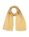 Brunello Cucinelli Scarves In Gold