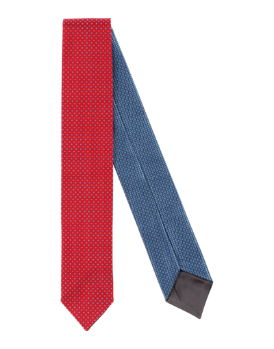 Canali Man Ties & Bow Ties Red Size - Silk