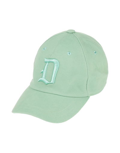Dondup Hats In Light Green