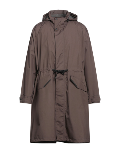 Herno Overcoats In Brown