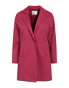 Annie P Overcoats In Red