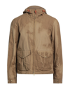 Manifattura Ceccarelli Jackets In Khaki