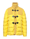 Bark Down Jackets In Yellow