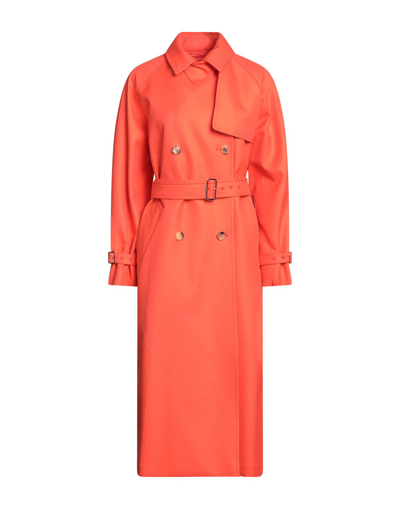 Max Mara Coats In Orange