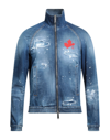 Dsquared2 Denim Outerwear In Blue