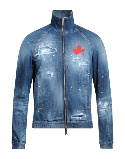 Dsquared2 Denim Outerwear In Blue