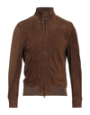 Luigi Borrelli Napoli Jackets In Brown