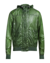 Pmds Premium Mood Denim Superior Jackets In Green