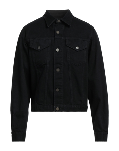 Calvin Klein 205w39nyc Denim Outerwear In Black