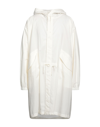 Jil Sander Overcoats In White