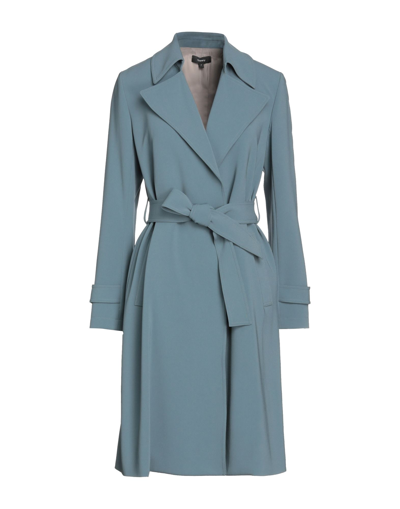 Theory Overcoats In Pastel Blue