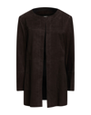 Rossopuro Coats In Dark Brown
