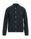 Dondup Denim Outerwear In Black