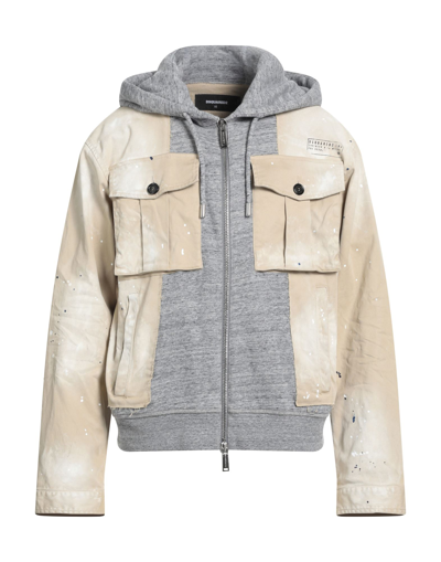 Dsquared2 Jackets In Beige