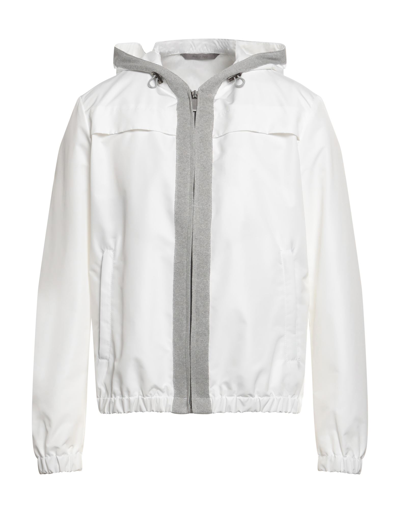 Canali Jackets In White