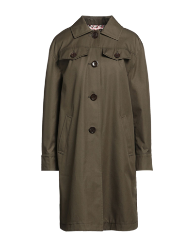 Herno Overcoats In Green