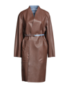 Desa Nineteenseventytwo Overcoats In Brown