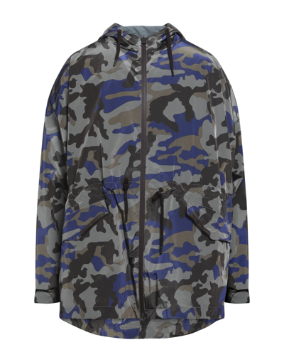 Herno Overcoats In Military Green