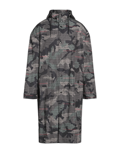 Valentino Overcoats In Military Green