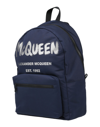 Alexander Mcqueen Backpacks In Dark Blue