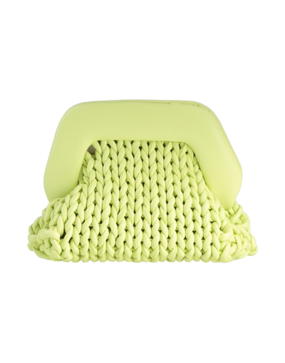 Themoirè Handbags In Green