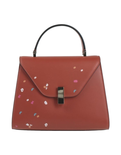 Valextra Handbags In Tan